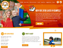 Tablet Screenshot of lasercamp.co.uk